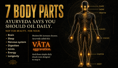 The 7 Body Areas Ayurveda Says You Should Oil Daily – Anantya ...