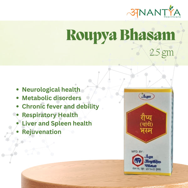 Roupya Bhasam ( Rajat/ Chandi Bhasam) 2.5gm